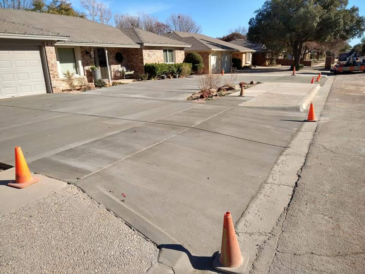 Concrete Pouring Concrete Driveway Installation Lubbock, TX KC